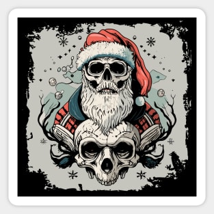 Santa Skull Collection 3 Sticker